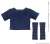PNXS Tシャツ＆アームカバーset ～Alvastaria outfit collection～ (ブルー×ネイビー) (ドール) 商品画像1