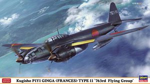 Kugisho P1Y1 Ginga (Frances) Type 11 `763rd Flying Group` (Plastic model)