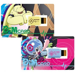 Dim Card -V2- Angoramon & Jellymon (Character Toy)
