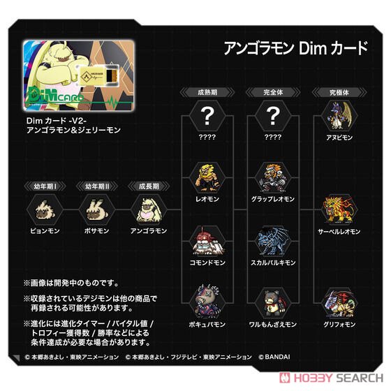 Dim Card -V2- Angoramon & Jellymon (Character Toy) Other picture1