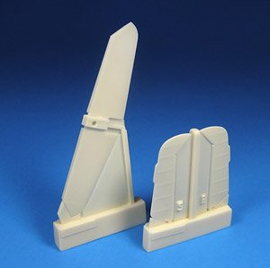 Bf109G-6 Horizontal Tailplanes w Separate Elevators (Tamiya) (Plastic model)