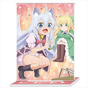 Drugstore in Another World: The Slow Life of a Cheat Pharmacist Acrylic Portrait B [Noella & Mina] (Anime Toy)