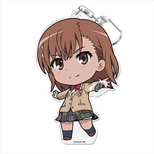 A Certain Magical Index III Puni Colle! Key Ring (w/Stand) Mikoto Misaka (Anime Toy)