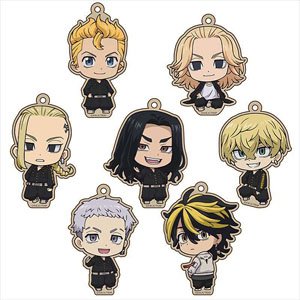 TV Animation [Tokyo Revengers] Trading Wooden Tag Strap (Set of 7) (Anime Toy)