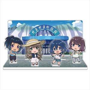 The Aquatope on White Sand Acrylic Diorama (Anime Toy)