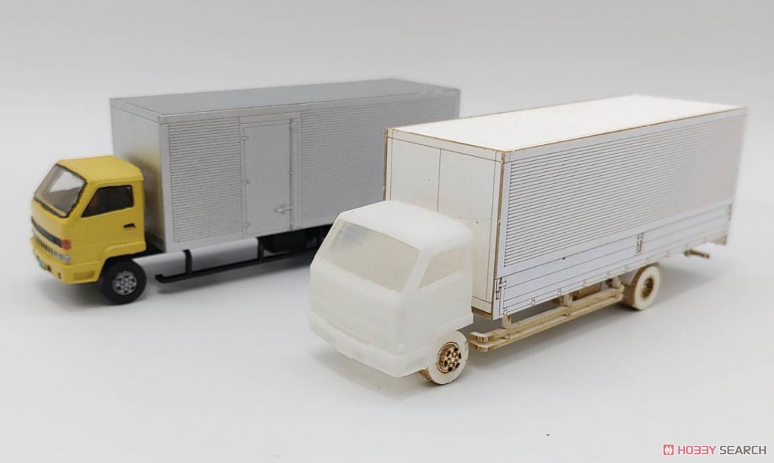1/80(HO) Truck A (Dry Van / Wing Body) Paper Kit (Unassembled Kit) (Model Train) Other picture1