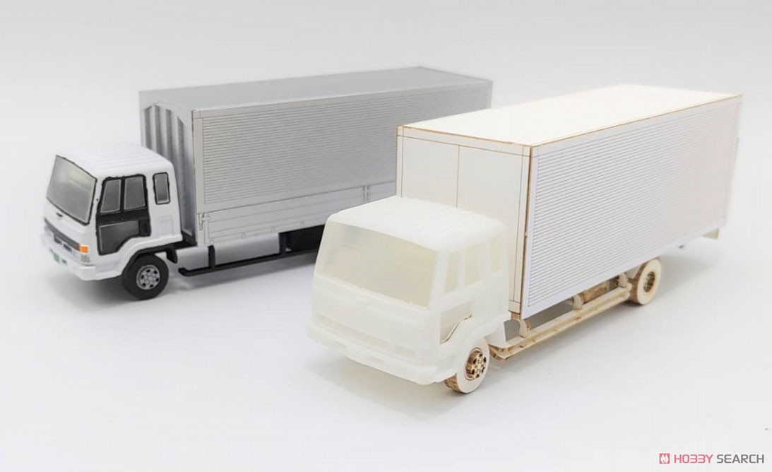 1/80(HO) Truck C (Dry Van / Wing Body) Paper Kit (Unassembled Kit) (Model Train) Other picture1