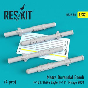 Matra Durandal Bomb (4 Pices) (Plastic model)