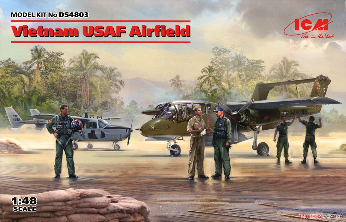 Vietnam USAF Airfield (Plastic model) Package1
