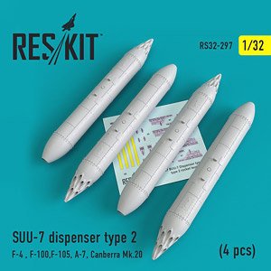 SUU-7 Dispenser Type 2 (4 Pieces) (Plastic model)