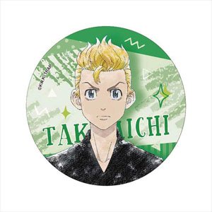 Tokyo Revengers KV3 Pastel Crayon Art Can Badge Takemichi (Anime Toy)