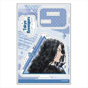 Tokyo Revengers KV3 Pastel Crayon Art Acrylic Stand Jr. Baji (Anime Toy)
