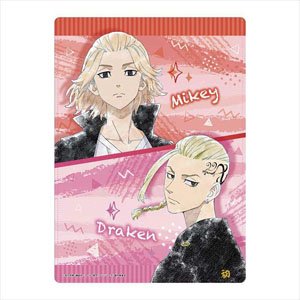 Tokyo Revengers KV3 Pastel Crayon Art B5 Pencil Board Mikey & Draken (Anime Toy)