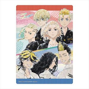 Tokyo Revengers KV3 Pastel Crayon Art B5 Pencil Board Assembly B (Anime Toy)