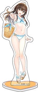 My Plain-looking Fiance is Secretly Sweet with Me Big Acrylic Stand Swimsuit Ver. (Anime Toy)