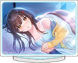 My Plain-looking Fiance is Secretly Sweet with Me Acrylic Art Stand [A] (Anime Toy)