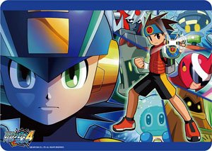 Character Universal Rubber Mat Mega Man Battle Network 4 [Tournament Blue Moon] (Anime Toy)