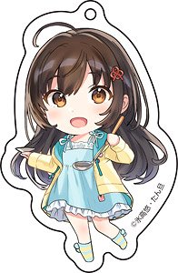 My Plain-looking Fiance is Secretly Sweet with Me Deformed Acrylic Key Ring [A] (Anime Toy)