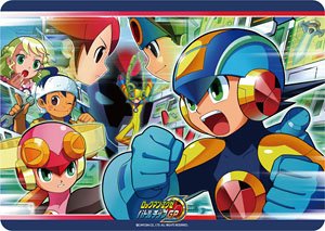 Character Universal Rubber Mat Mega Man Battle Network [Battle Chip GP] (Anime Toy)