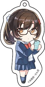 My Plain-looking Fiance is Secretly Sweet with Me Deformed Acrylic Key Ring [B] (Anime Toy)