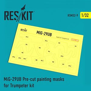 MiG-29UB Pre-cut Painting Masks (for Trumpeter) (Plastic model)
