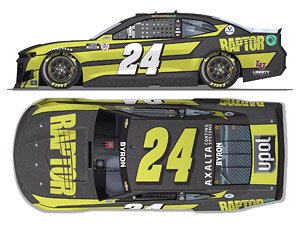 `ウイリアム・バイロン` #24 ラプタータフ.com シボレー カマロ NASCAR 2021 (ミニカー)