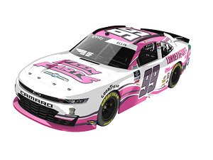 `ライアン・エリス` #99 キーンパーツ.com ピンク シボレー カマロ NASCAR Xfinityシリーズ 2021 (ミニカー)