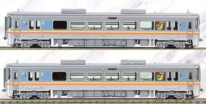 キハ122系 姫新線 2両セット (2両セット) (鉄道模型)