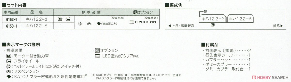 キハ122系 姫新線 2両セット (2両セット) (鉄道模型) 解説1