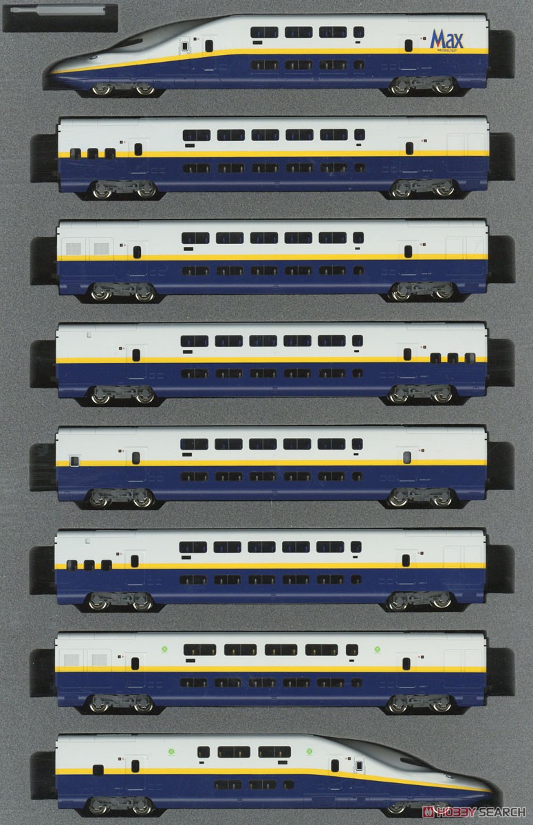 E4系新幹線＜Max＞ 8両セット (8両セット) (鉄道模型) 商品画像1