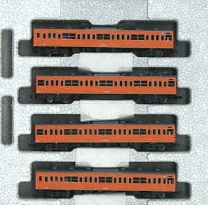 Series 103 `Orange` Four Car Set (Basic 4-Car Set) (Model Train)