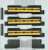 Series 103 `Yellow` Three Middle Car Set (Add-on 3-Car Set) (Model Train) Item picture1