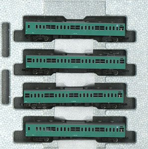 Series 103 `Emerald Green` Four Car Set (Basic 4-Car Set) (Model Train)