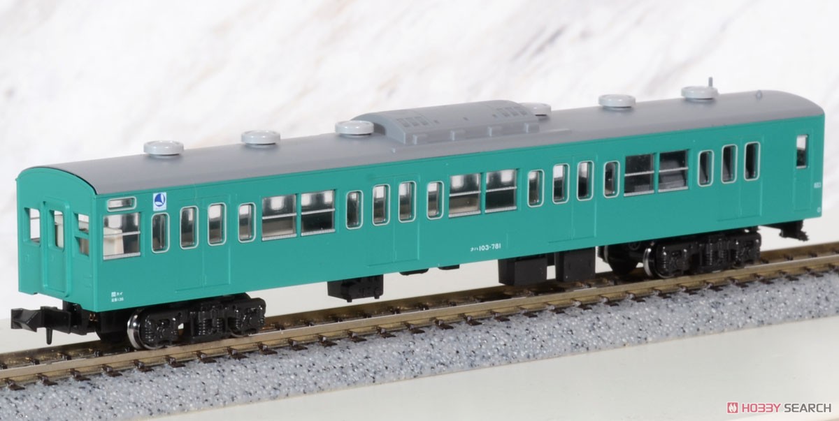 Series 103 `Emerald Green` Four Car Set (Basic 4-Car Set) (Model Train) Item picture4