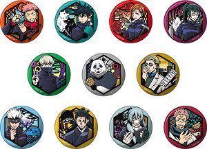 Jujutsu Kaisen Kirie Series Japanese Paper Can Badge (Set of 11) (Anime Toy)