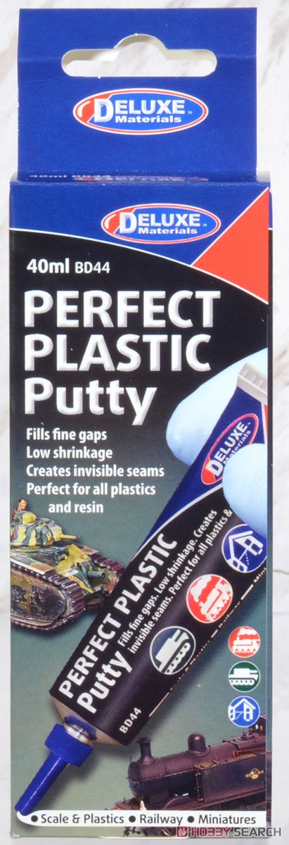 パーフェクトプラスチックパテ (Perfect Plastic Putty) (40ml) (鉄道模型) パッケージ1