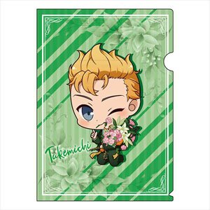 Tokyo Revengers Chibittsu! Suits Style A4 Clear File Takemichi & Mitsuya (Anime Toy)