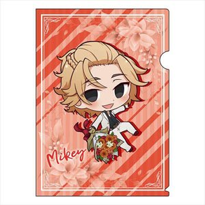 Tokyo Revengers Chibittsu! Suits Style A4 Clear File Mikey & Draken (Anime Toy)
