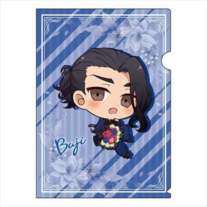 Tokyo Revengers Chibittsu! Suits Style A4 Clear File Chifuyu & Baji (Anime Toy)