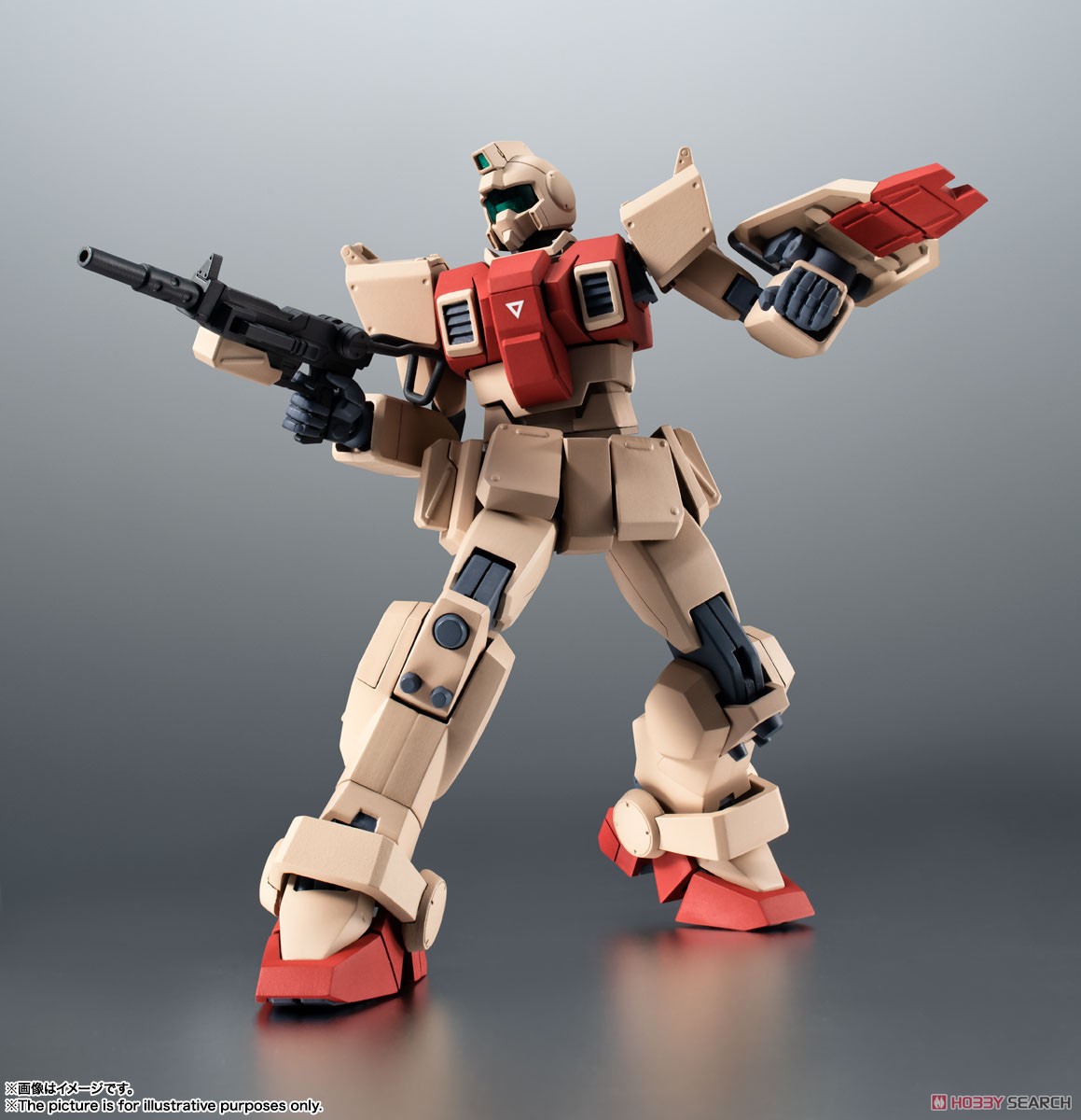 ROBOT魂 ＜ SIDE MS ＞ RGM-79(G) 陸戦型ジム ver. A.N.I.M.E. (完成品) 商品画像3