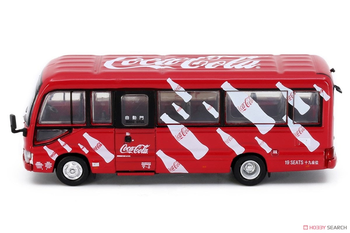 Tiny City トヨタ コースター Coca-Cola (19席) (Contour Bottle) (ミニカー) 商品画像2