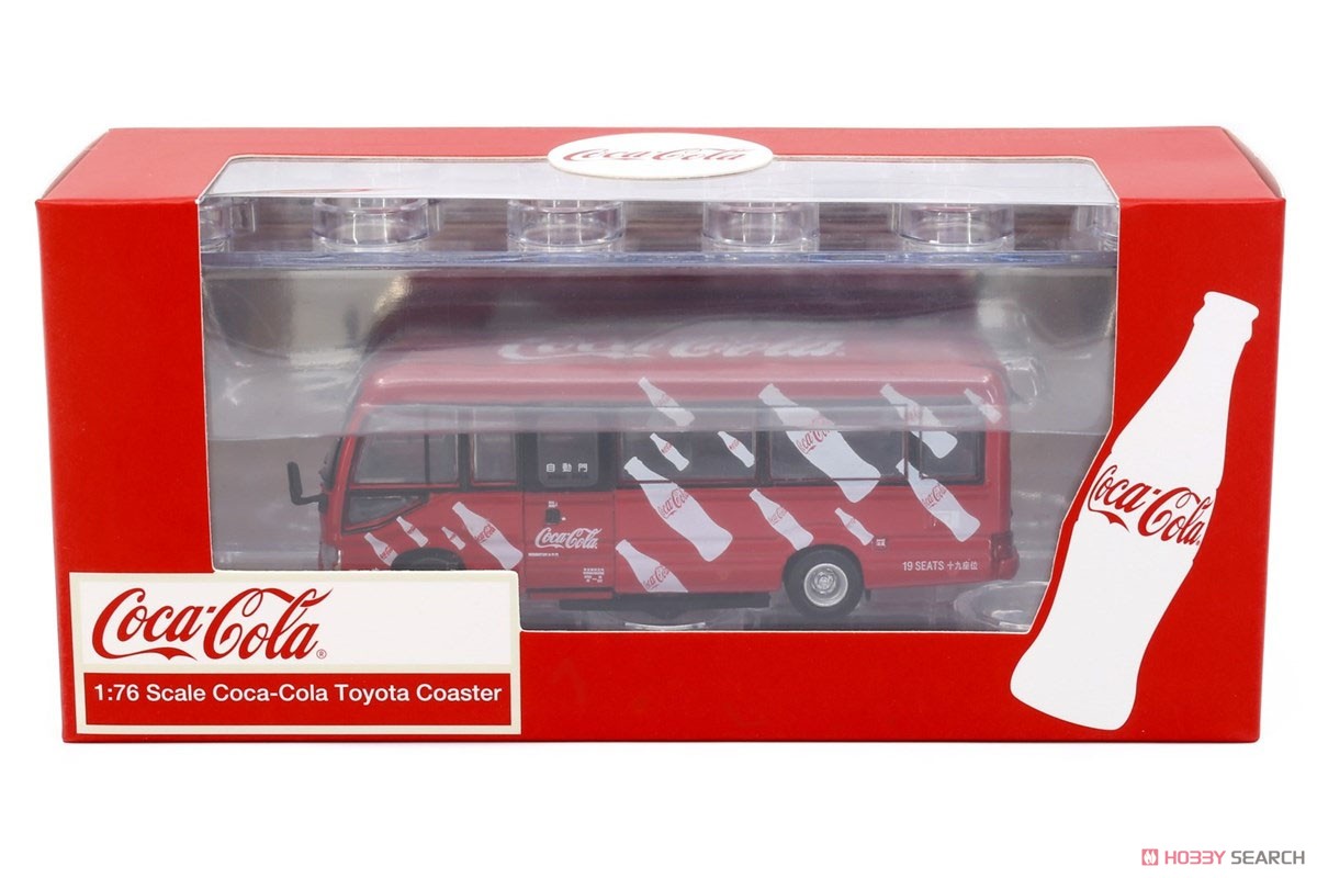 Tiny City トヨタ コースター Coca-Cola (19席) (Contour Bottle) (ミニカー) パッケージ1