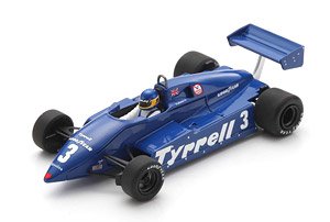Tyrrell 011 No.3 4th German GP 1982 Michele Alboreto (ミニカー)