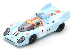 Porsche 917K No.18 Le Mans Test 1971 Jackie Oliver (Diecast Car)