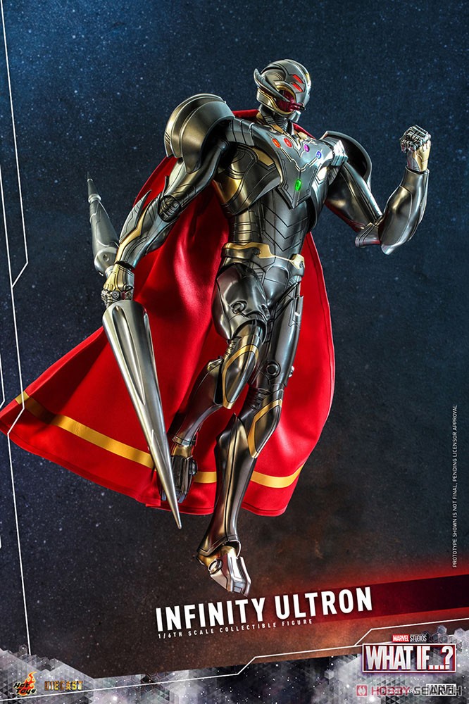 【テレビ・マスターピース DIECAST】 『ホワット・イフ…？』 1/6スケールフィギュア インフィニティ・ウルトロン (完成品) 商品画像3