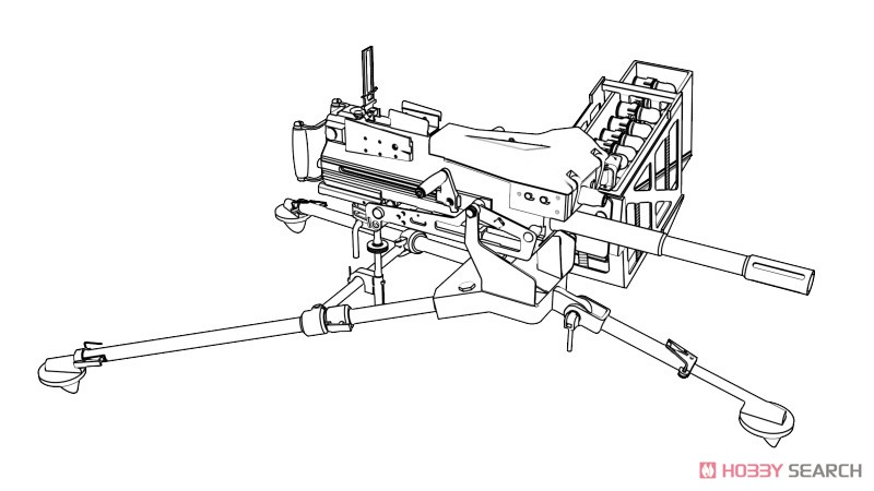 現用 米陸軍Mk19自動擲弾銃 弾薬箱付 (プラモデル) その他の画像18
