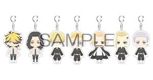 Tokyo Revengers x Pas Chara Trading Acrylic Key Ring (Set of 7) (Anime Toy)