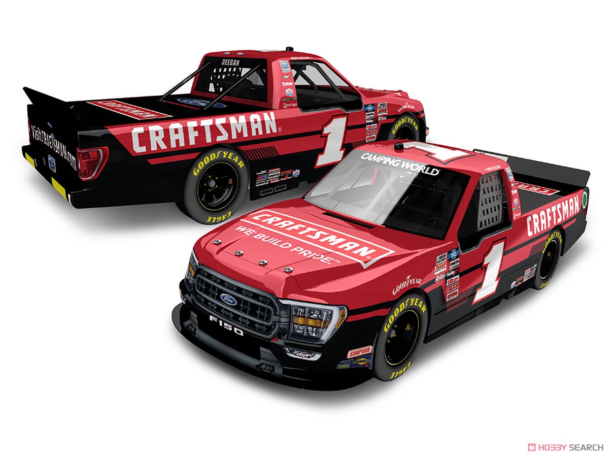 `ヘイリー・ディーガン` #1 クラフツマン フォードF-150 NASCAR キャンピングワールド・トラックシリーズ 2021 【フードオープン】 (ミニカー) その他の画像1