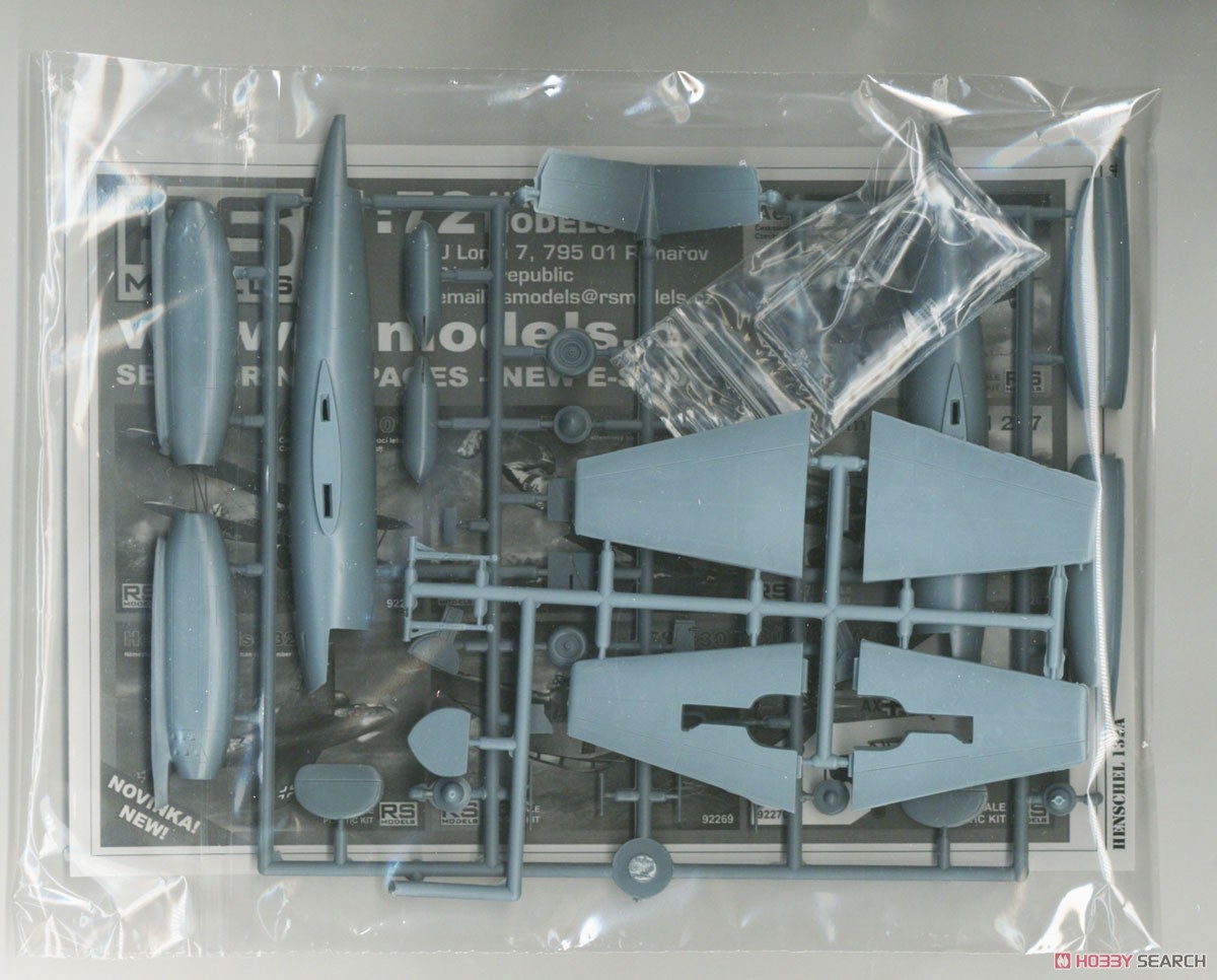 Henschel Hs-132A (Plastic model) Contents1