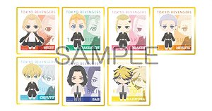 Tokyo Revengers x Pas Chara Trading Mini Colored Paper (Set of 7) (Anime Toy)